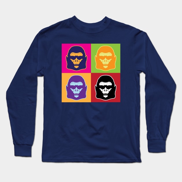 Pop Goes Caesar Long Sleeve T-Shirt by DesignWise